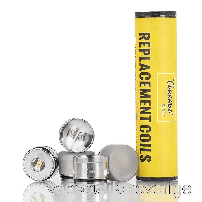Vape Sverige Ijoy Tornado Nano Ersättningsspolar & Däck Tornado Nano Rta-däck